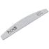 №127 Nail File «Crescent» 100/180 (Color: Light Gray, Size: 178/28/4)
